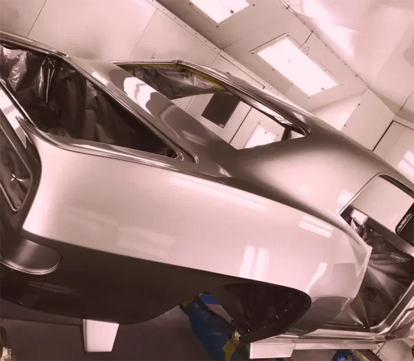 A car that actually uses the Flow coating process