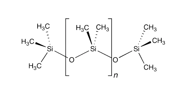 PDMS molecular structure in ceramic coatings